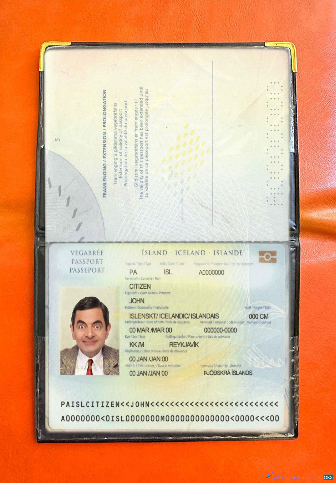 Download Iceland pass photo look Photoshop template